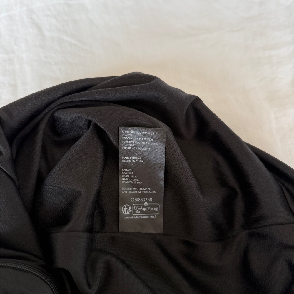 BHLDN Emilia One-Shoulder Stretch Crepe Mini Dress - Picture 9 of 10